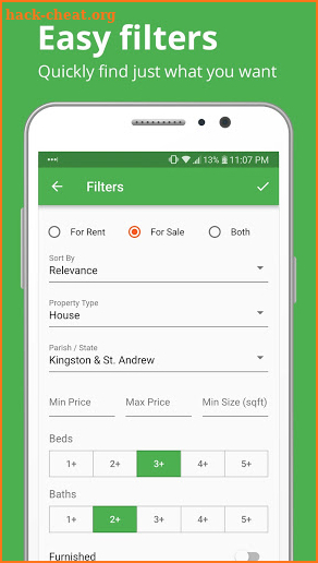 Keez Real Estate - Jamaican Homes for Rent & Sale screenshot