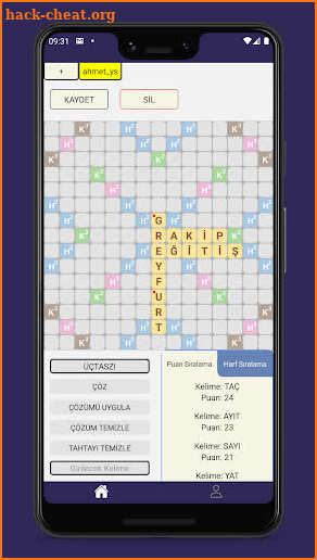 Kelime Yardım | Kelimelik Hile & Yardımcısı screenshot