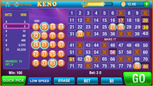 Keno Kino Lotto screenshot