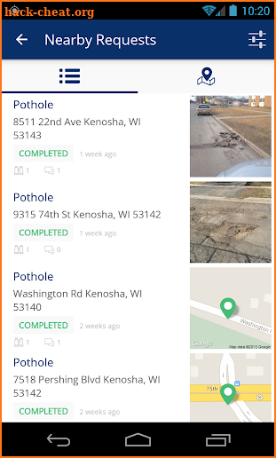 Kenosha City App screenshot