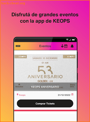 Keops screenshot