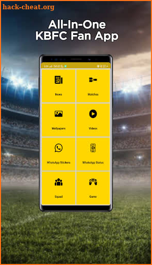 Kerala Blasters Fan: Stickers,Wallpapers,Matches.. screenshot