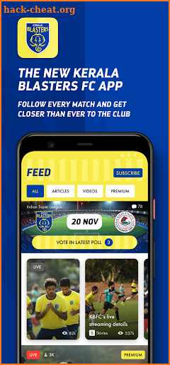 Kerala Blasters FC screenshot