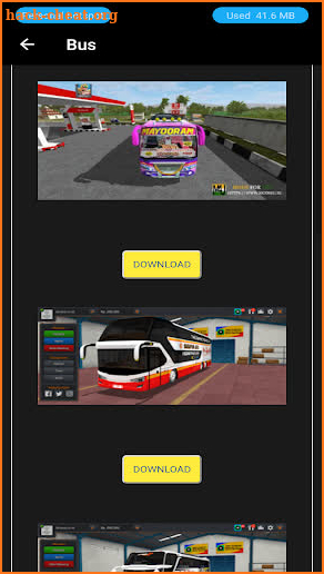 KERALA BUS MOD LIVERY | INDONESIA BUS SIMULATOR | screenshot