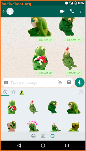 Kermit The Frog Sticker Pack screenshot