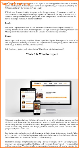 Keto 28 days challenge Guide screenshot