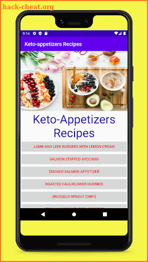 Keto-appetizers Recipes screenshot