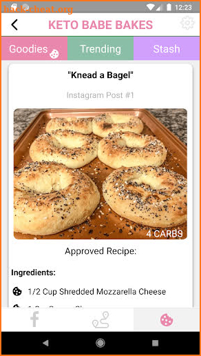 Keto Babe Bakes screenshot