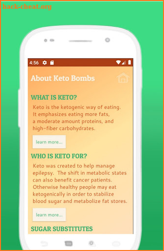 Keto Bombs screenshot