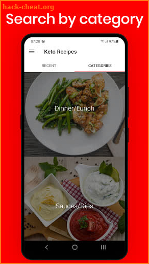 Keto Diet: Low Carb Keto Recipes screenshot