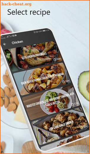 Keto Diet: Low Carb Recipes screenshot