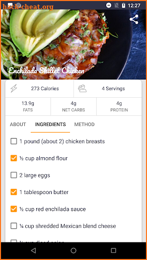 Keto Diet Recipes screenshot