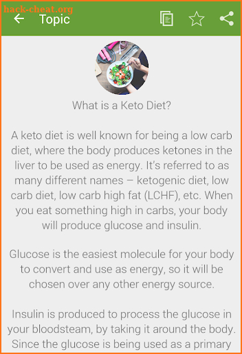 Keto Diet Tracker Free screenshot