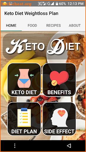 Keto Diet Weightloss Plan screenshot