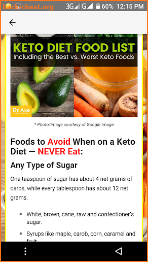 Keto Diet Weightloss Plan screenshot