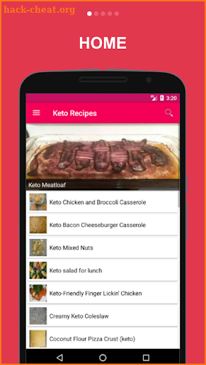 Keto Recipes screenshot