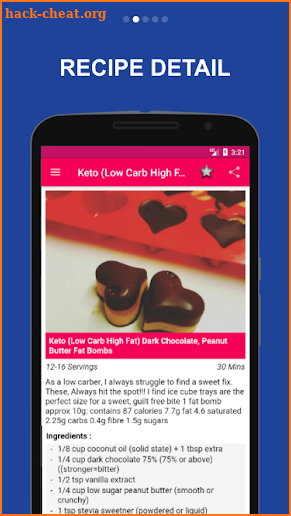 Keto Recipes screenshot