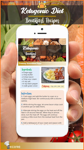 Ketogenic Breakfast Recipes screenshot