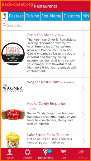 Keuka To Go - Food Delivery screenshot