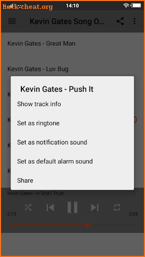 Kevin Gates Music free screenshot