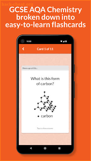 Key Cards GCSE AQA Chemistry screenshot