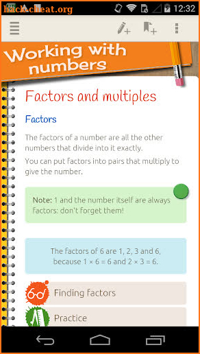 Key Stage 2 Maths screenshot