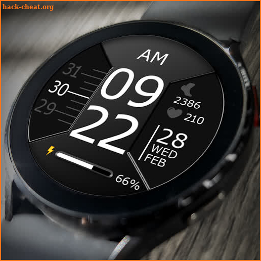 Key WF06 Digital Watch Face screenshot