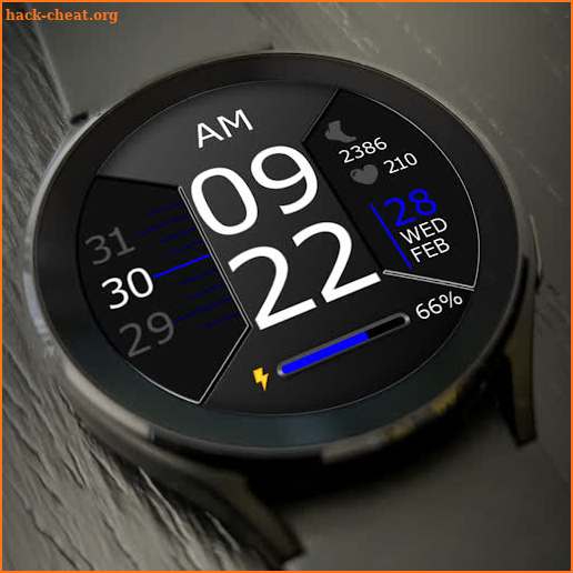 Key WF06 Digital Watch Face screenshot