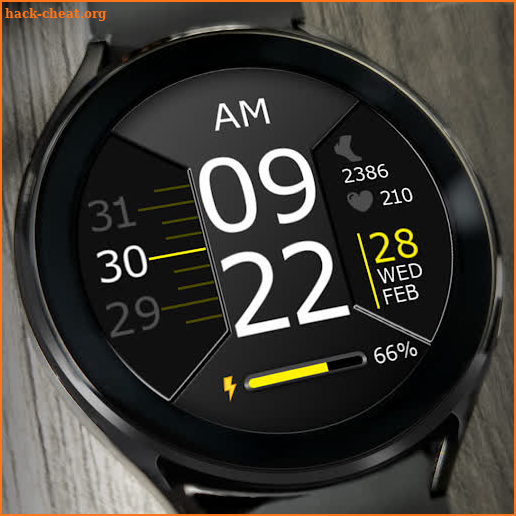 Key WF06 Digital Watch Face screenshot