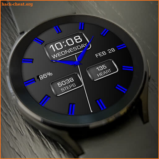 Key WF08 Analogue Watch Face screenshot