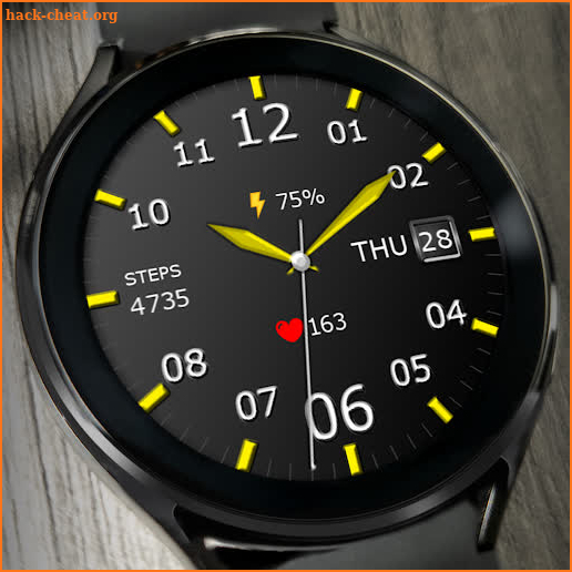 Key WF10 Analog Watch Face screenshot