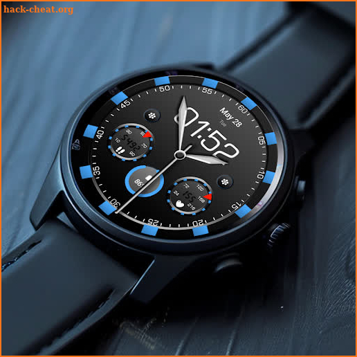 Key WF25 Futuristic Watch Face screenshot