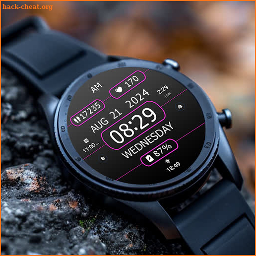 Key WF28 Digital Watch Face screenshot