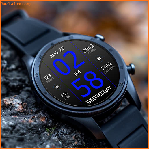 Key WF33 Digital Watch Face screenshot