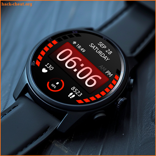 Key WF47 Digital Watch Face screenshot