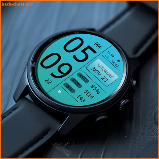 Key WF49 Digital Watch Face screenshot