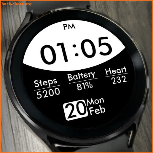 Key029 Digital Watch Face screenshot