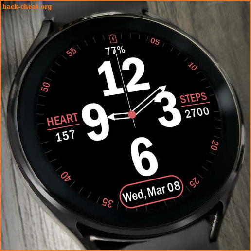 Key032 Analog Watch Face screenshot