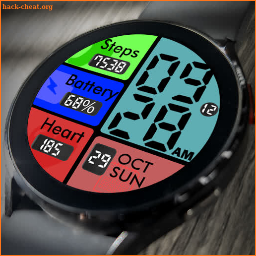 Key051 Colourful Watch Face screenshot