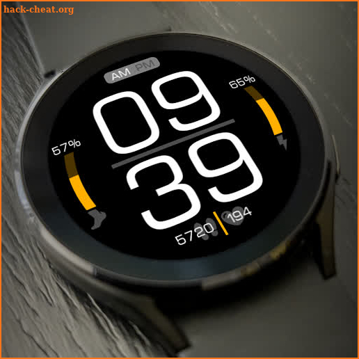 Key058 Digital Watch Face screenshot