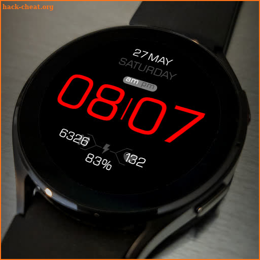 Key061 Digital Watch Face screenshot