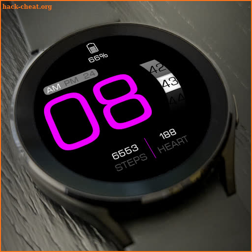 Key062 Digital Watch Face screenshot