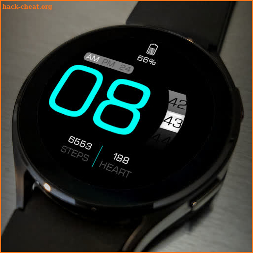 Key062 Digital Watch Face screenshot