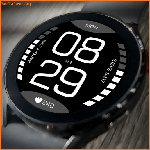 Key098 Digital Watch Face screenshot