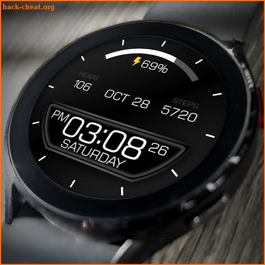 Key103 Digital Watch Face screenshot