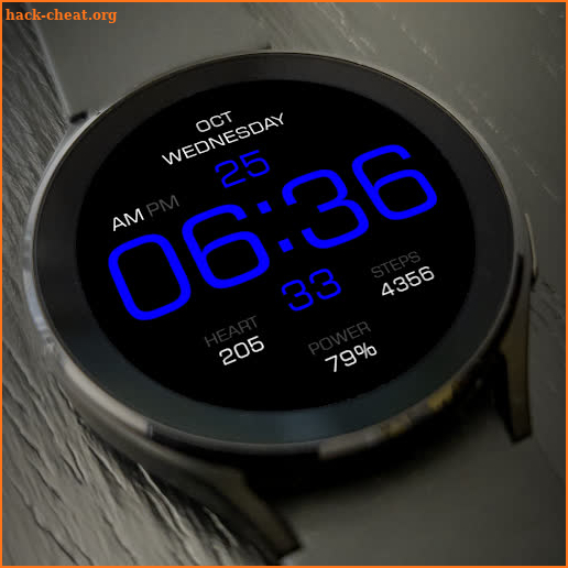 Key104 Digital Watch Face screenshot