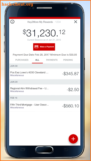 KeyBank Mobile screenshot