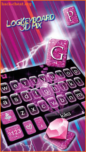 Keyboard 3D Pix screenshot