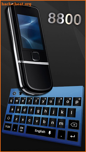 Keyboard for 8800 Nokia Arte Black Style screenshot