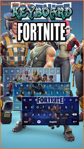 Keyboard For Fortnite Battle screenshot